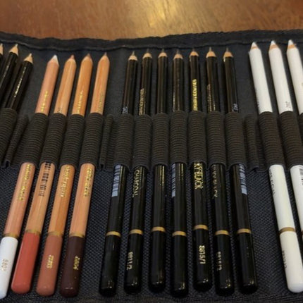 Koh-I-Noor Textile Roll Pencil Cases