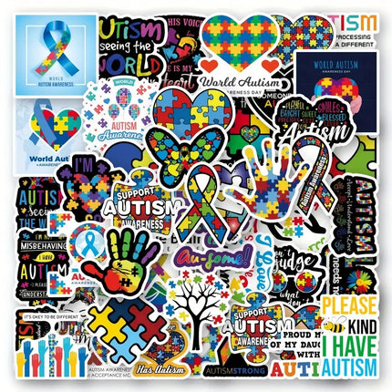 Subtle Autism Sticker PVC Stickers - Autism Dark Edition – Arty Farty