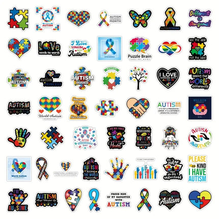 PVC Stickers - Autism Dark Edition