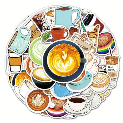 PVC Stickers - Coffee