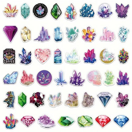 PVC Stickers - Crystals