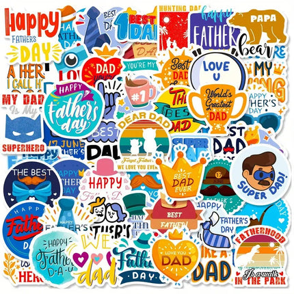 PVC Stickers - Father's Day