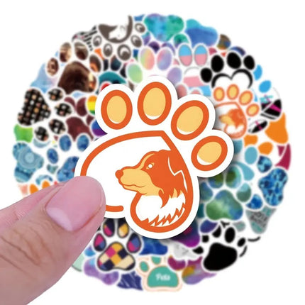 PVC Stickers - Paw Prints