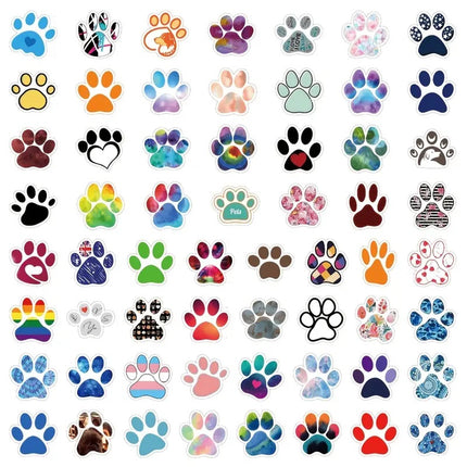 PVC Stickers - Paw Prints