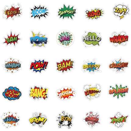 PVC Stickers - Comic Pow