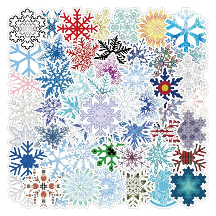 PVC Stickers - Snowflakes