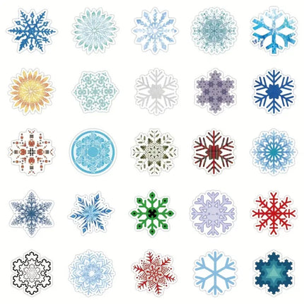 PVC Stickers - Snowflakes