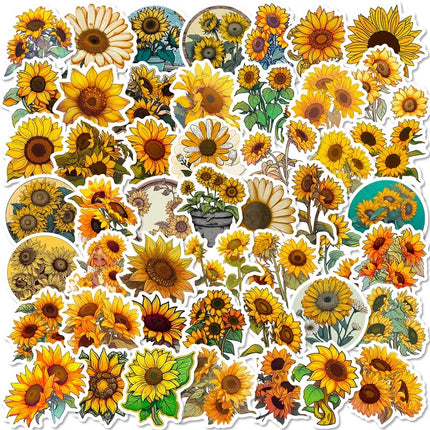 PVC Stickers - Sunflowers