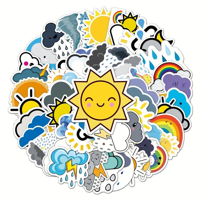 PVC Stickers - Weather