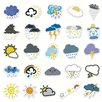 PVC Stickers - Weather