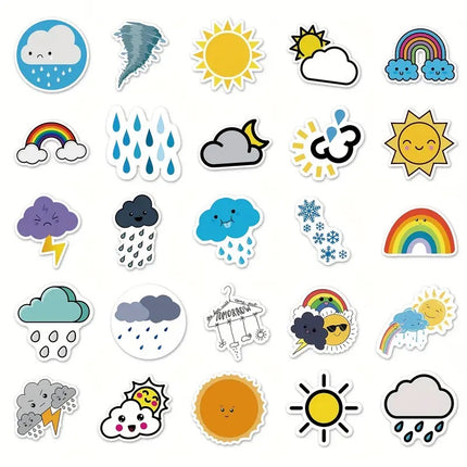 PVC Stickers - Weather