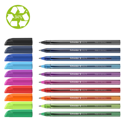 Schneider Medium Ballpoint Pen Vizz - Pack of 10