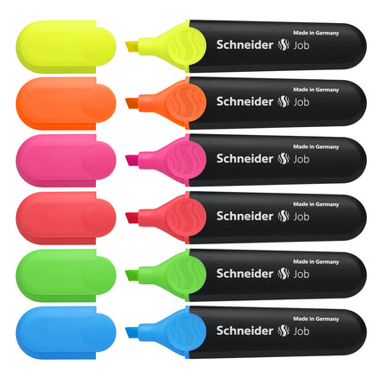 Schneider Job Highlighters - Pack of 6