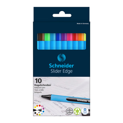 Schneider Ballpoint Pen Slider Edge XB - Pack of 10