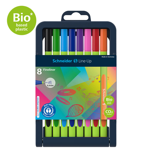 Schneider Fineliner Line-Up 0.4mm - Pack of 8