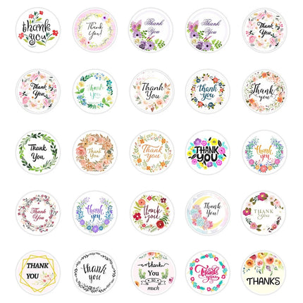 PVC Stickers - Thank you