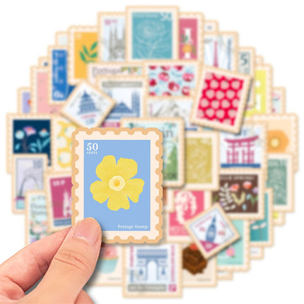PVC Stickers - Postage Stamps