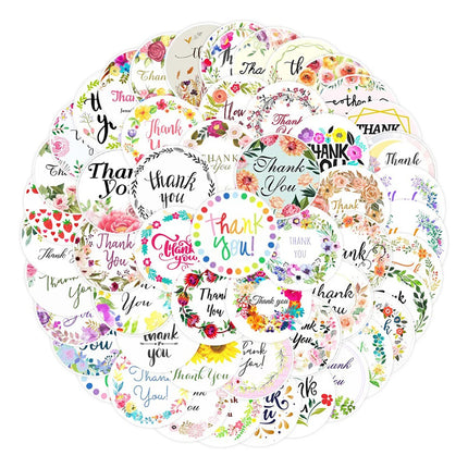 PVC Stickers - Thank you