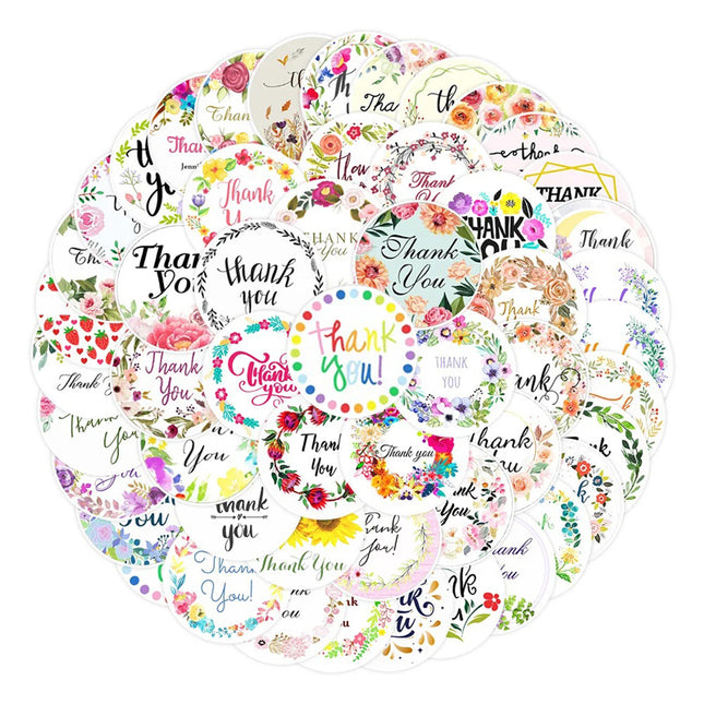 PVC Stickers - Thank you