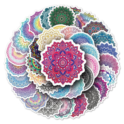 PVC Stickers - Mandala Circles