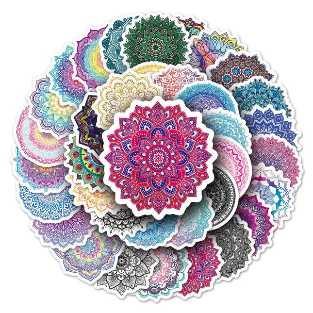 PVC Stickers - Mandala Circles