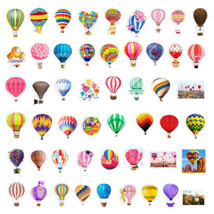 PVC Stickers - Hot Air Ballons