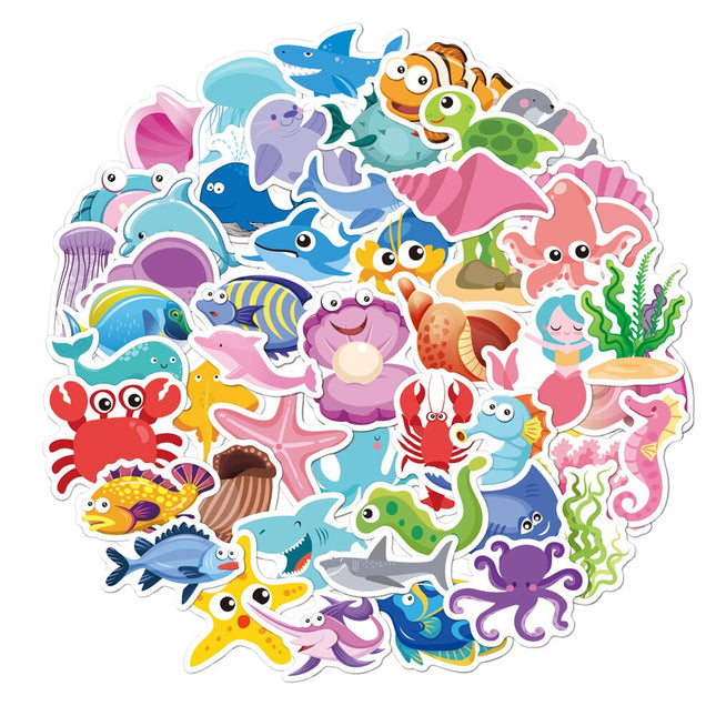 PVC Stickers - Sealife