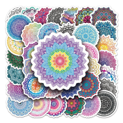 PVC Stickers - Mandala Circles