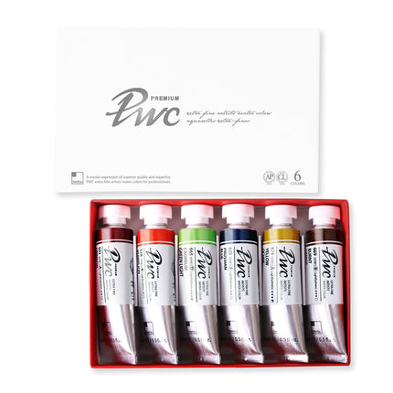 ShinHan Professional Watercolour Paints Extra Fine - 15ml - Colour Set B Pack of 6