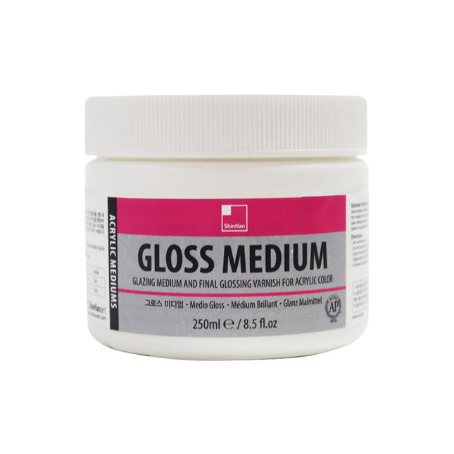 ShinHan Professional Acrylic Gloss Medium 250ml