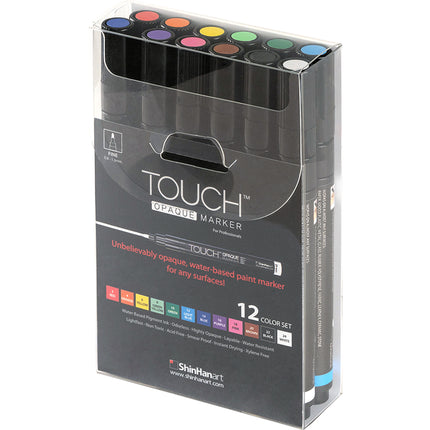 ShinHan Touch Opaque Markers Fine - Pack of 12