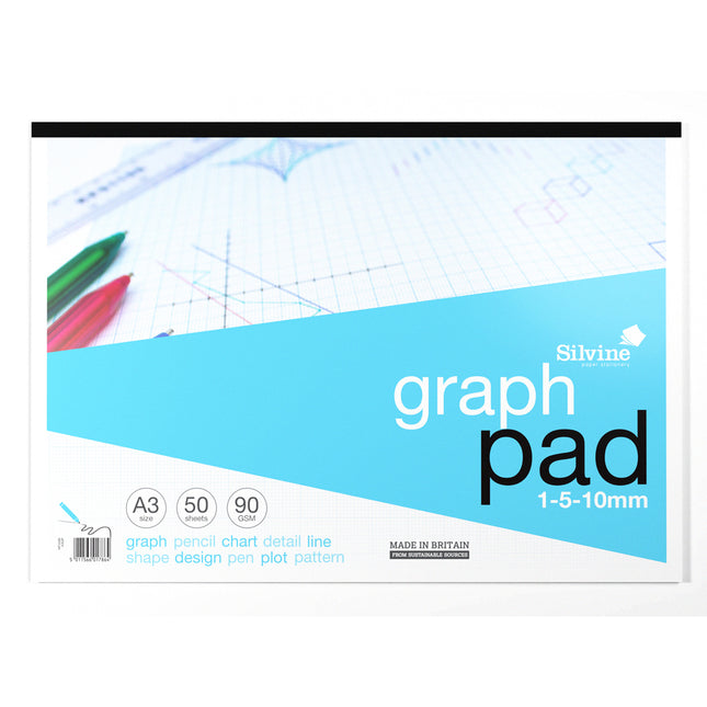 Silvine Graph Pad A3