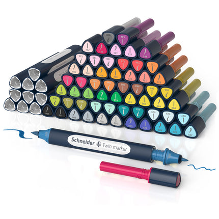 Schneider Twinmarker Paint-It - Complete Set of 72