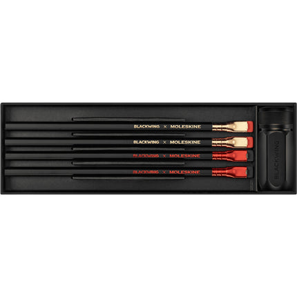 Moleskine X Blackwing - Pencil & Sharpener Set