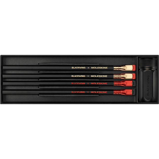 Moleskine X Blackwing - Pencil & Sharpener Set