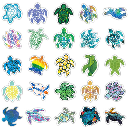 PVC Stickers - Turtles