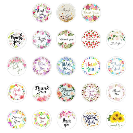 PVC Stickers - Thank you
