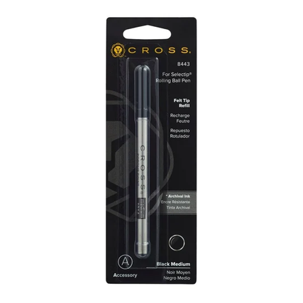 Cross 8443 Refill Porous Point - Medium Black