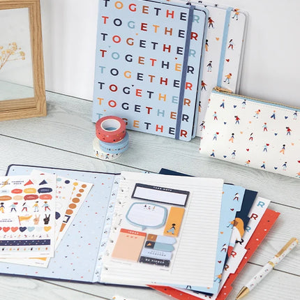 Filofax Notebook - A5 - Refillable Lined - Together Girls