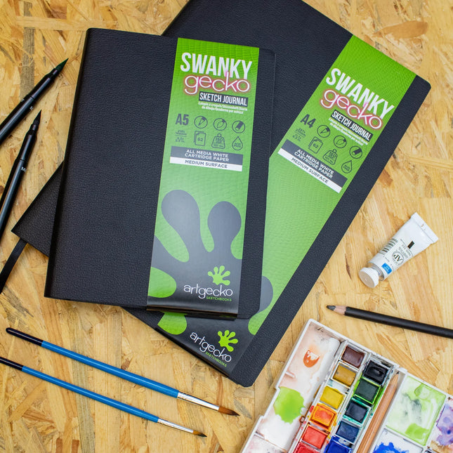 Artgecko Swanky Sketch Journals