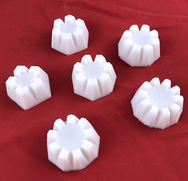 Acrylic Pouring Silicone Flower Cups - Set of 6