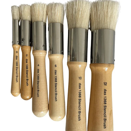 DAS S1368 Short Handle Brush - Stencil