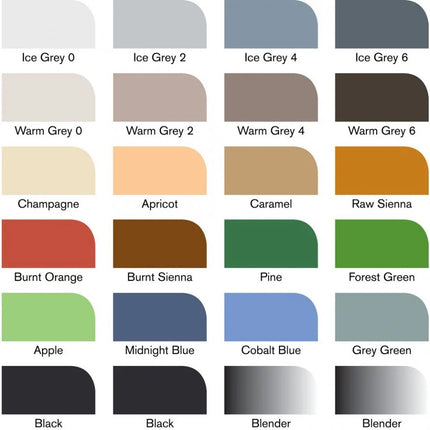 Winsor & Newton ProMarker - Architectural Tones Wallet of 24