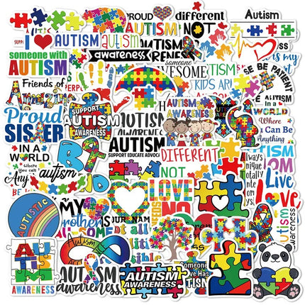PVC Stickers - Autism Light Edition