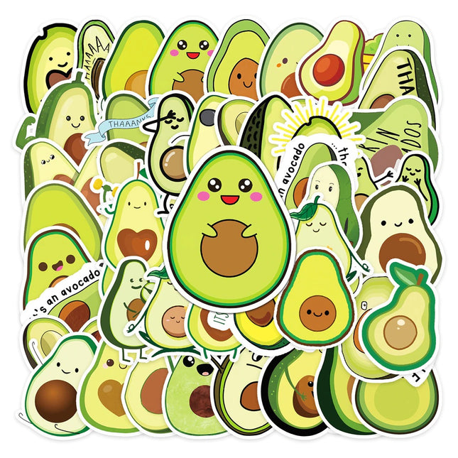 PVC Stickers - Avocados