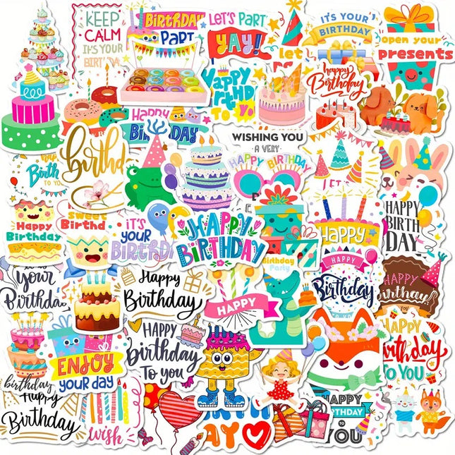 PVC Stickers - Birthday