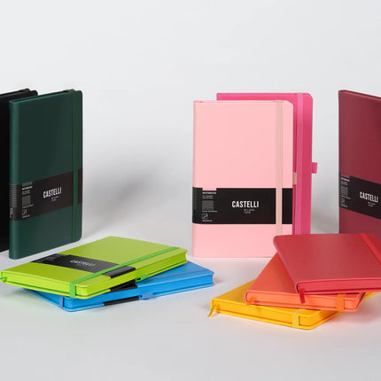 Castelli All Colour Mid Notebook - Ruled