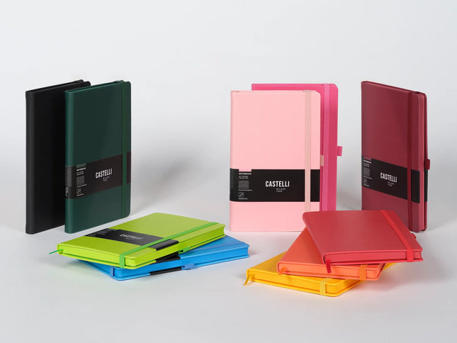 Castelli All Colour Mid Notebook - Ruled