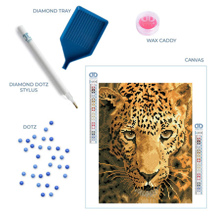 Diamond Dotz Diamond Kit - Jaguar Prowl