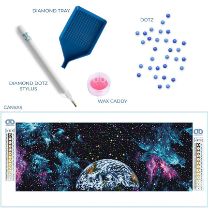 Diamond Dotz Diamond Kit - Mysterious Universe